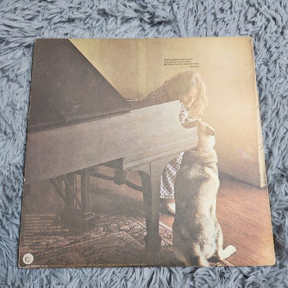 Carole King – Music LP 1971 Ode Records SP-77013 w/‎ Lyrics James Taylor Vinyl - Picture 9 of 12